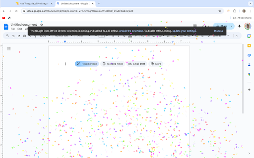Confetti Cannon from Chrome web store to be run with OffiDocs Chromium online Confetti Cannon from Chrome web store to be run with OffiDocs Chromium online