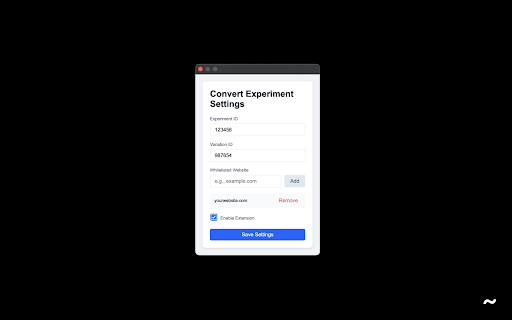 Convert Experiment URL Modifier from Chrome web store to be run with OffiDocs Chromium online Convert Experiment URL Modifier from Chrome web store to be run with OffiDocs Chromium online
