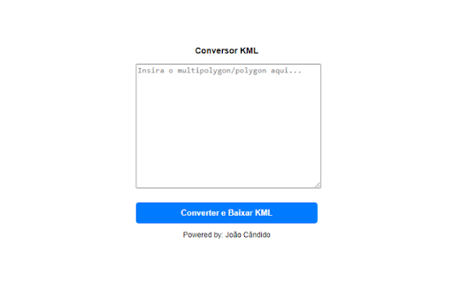 ConvertKML from Chrome web store to be run with OffiDocs Chromium online ConvertKML from Chrome web store to be run with OffiDocs Chromium online