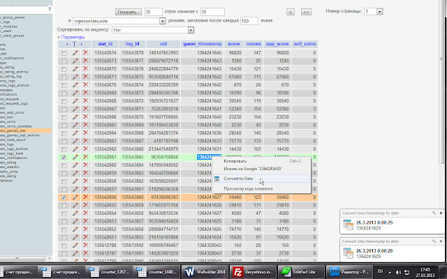 Convert Unix timestamp to date from Chrome web store to be run with OffiDocs Chromium online Convert Unix timestamp to date from Chrome web store to be run with OffiDocs Chromium online