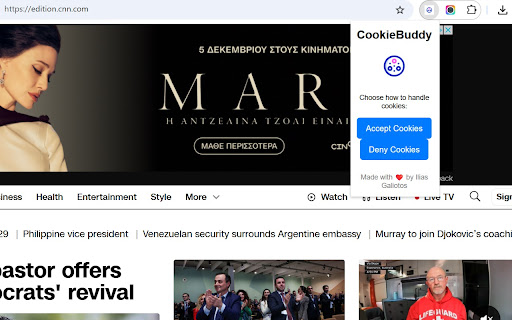 CookieBuddy from Chrome web store to be run with OffiDocs Chromium online CookieBuddy from Chrome web store to be run with OffiDocs Chromium online