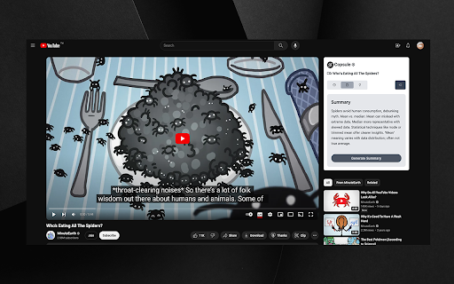 Copsule ChatGPT Youtube Summary from Chrome web store to be run with OffiDocs Chromium online Copsule ChatGPT Youtube Summary from Chrome web store to be run with OffiDocs Chromium online