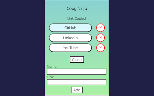 Copy Ninja from Chrome web store to be run with OffiDocs Chromium online Copy Ninja from Chrome web store to be run with OffiDocs Chromium online