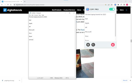 COPY PRO from Chrome web store to be run with OffiDocs Chromium online COPY PRO from Chrome web store to be run with OffiDocs Chromium online