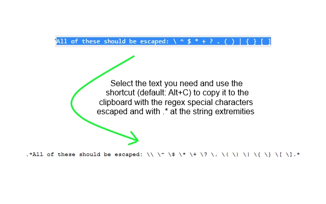 copyToRegex from Chrome web store to be run with OffiDocs Chromium online copyToRegex from Chrome web store to be run with OffiDocs Chromium online