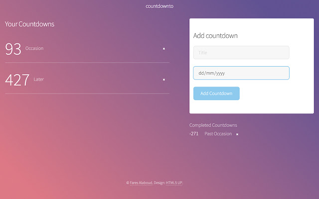 countdownto from Chrome web store to be run with OffiDocs Chromium online countdownto from Chrome web store to be run with OffiDocs Chromium online