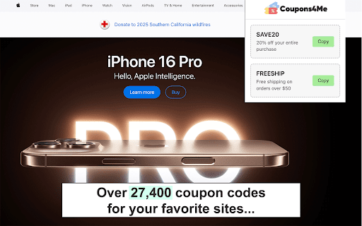 Coupons4Me from Chrome web store to be run with OffiDocs Chromium online Coupons4Me from Chrome web store to be run with OffiDocs Chromium online