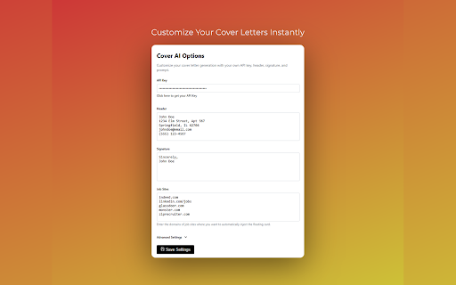 Cover AI from Chrome web store to be run with OffiDocs Chromium online Cover AI from Chrome web store to be run with OffiDocs Chromium online