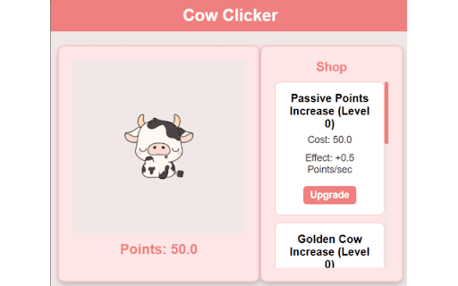 Cow Clicker from Chrome web store to be run with OffiDocs Chromium online Cow Clicker from Chrome web store to be run with OffiDocs Chromium online