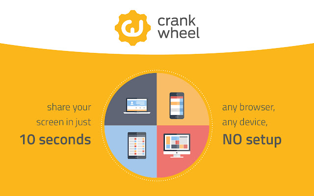 CrankWheel Screen Sharing from Chrome web store to be run with OffiDocs Chromium online CrankWheel Screen Sharing from Chrome web store to be run with OffiDocs Chromium online