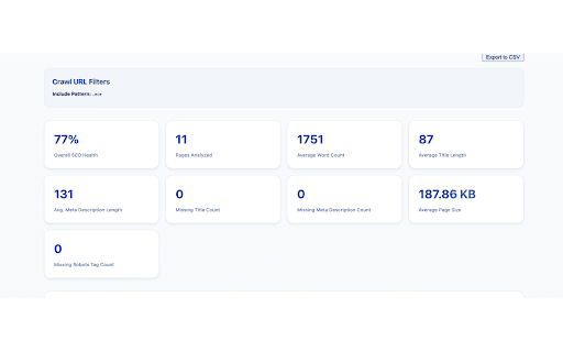 Crawl Bolt SEO Analyzer from Chrome web store to be run with OffiDocs Chromium online Crawl Bolt SEO Analyzer from Chrome web store to be run with OffiDocs Chromium online