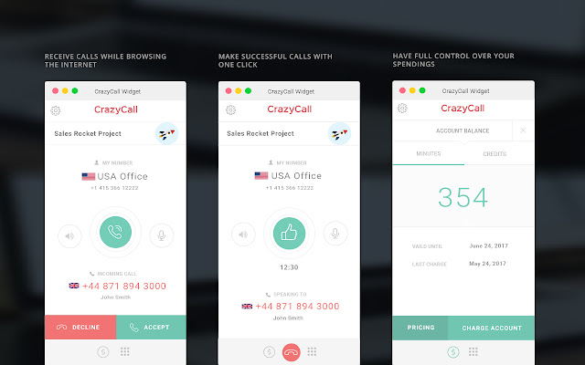 CrazyCall Click to Call from Chrome web store to be run with OffiDocs Chromium online CrazyCall Click to Call from Chrome web store to be run with OffiDocs Chromium online