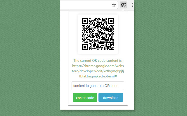 create QR code from Chrome web store to be run with OffiDocs Chromium online create QR code from Chrome web store to be run with OffiDocs Chromium online