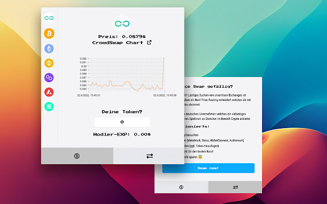 CrowdSwap Price Checker from Chrome web store to be run with OffiDocs Chromium online CrowdSwap Price Checker from Chrome web store to be run with OffiDocs Chromium online