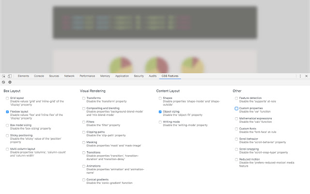 CSS Feature Toggles from Chrome web store to be run with OffiDocs Chromium online CSS Feature Toggles from Chrome web store to be run with OffiDocs Chromium online