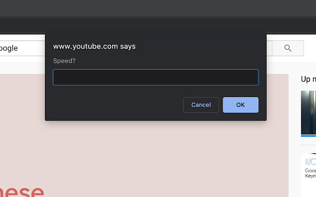 Custom Playback Speed from Chrome web store to be run with OffiDocs Chromium online Custom Playback Speed from Chrome web store to be run with OffiDocs Chromium online