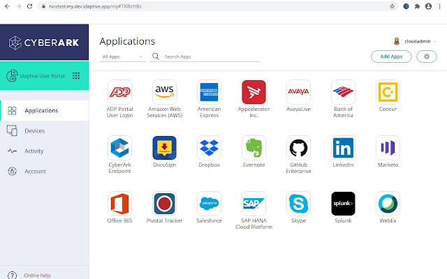 CyberArk Identity Browser Extension from Chrome web store to be run with OffiDocs Chromium online CyberArk Identity Browser Extension from Chrome web store to be run with OffiDocs Chromium online