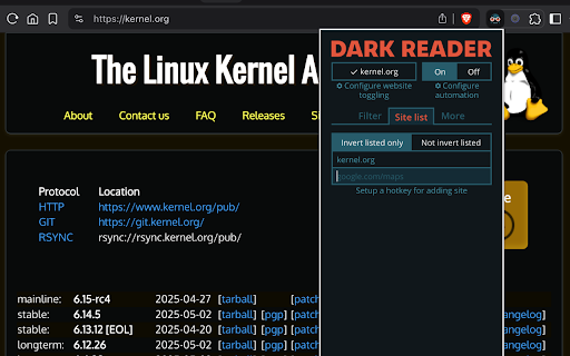 Dark Mode Exceptions from Chrome web store to be run with OffiDocs Chromium online Dark Mode Exceptions from Chrome web store to be run with OffiDocs Chromium online