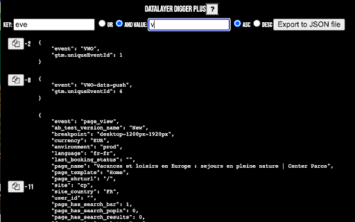 dataLayer Digger Plus from Chrome web store to be run with OffiDocs Chromium online dataLayer Digger Plus from Chrome web store to be run with OffiDocs Chromium online