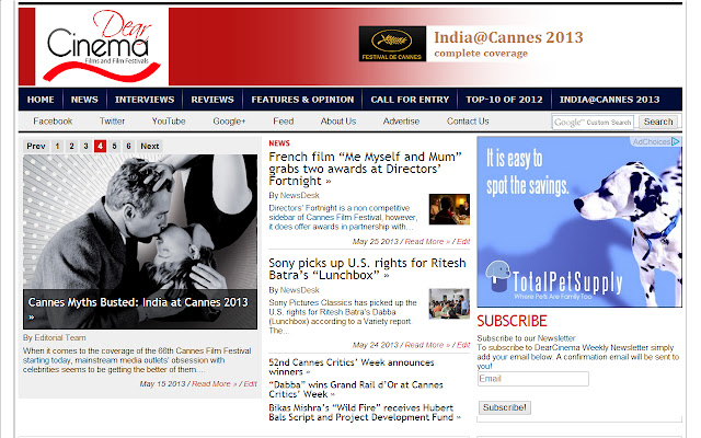 DearCinema.com from Chrome web store to be run with OffiDocs Chromium online DearCinema.com from Chrome web store to be run with OffiDocs Chromium online