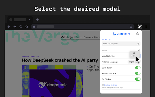 deepseek ai – the fastest AI search assistant from Chrome web store to be run with OffiDocs Chromium online deepseek ai – the fastest AI search assistant from Chrome web store to be run with OffiDocs Chromium online