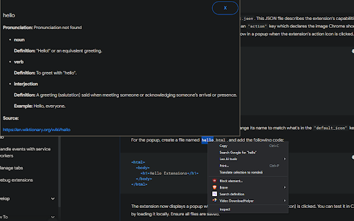 Define It (find the definition of any word) from Chrome web store to be run with OffiDocs Chromium online Define It (find the definition of any word) from Chrome web store to be run with OffiDocs Chromium online