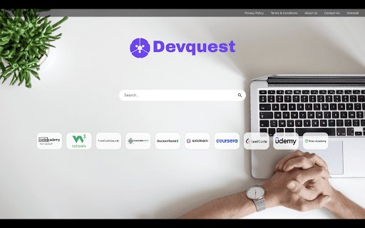 Devquest from Chrome web store to be run with OffiDocs Chromium online Devquest from Chrome web store to be run with OffiDocs Chromium online