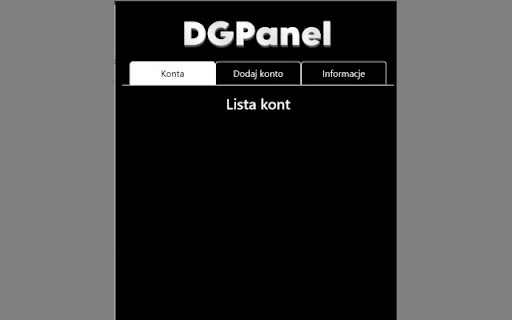 DG Panel from Chrome web store to be run with OffiDocs Chromium online DG Panel from Chrome web store to be run with OffiDocs Chromium online