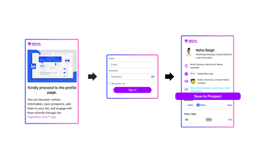 Digital Recruiter from Chrome web store to be run with OffiDocs Chromium online Digital Recruiter from Chrome web store to be run with OffiDocs Chromium online