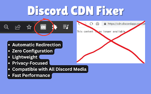 Discord CDN Fixer from Chrome web store to be run with OffiDocs Chromium online Discord CDN Fixer from Chrome web store to be run with OffiDocs Chromium online