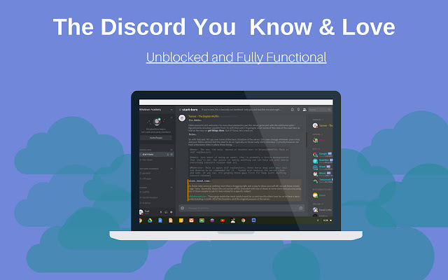 Discord Unblocked from Chrome web store to be run with OffiDocs Chromium online Discord Unblocked from Chrome web store to be run with OffiDocs Chromium online