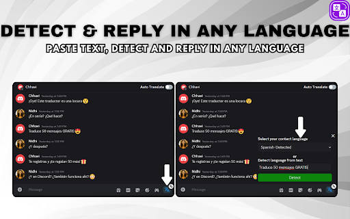 Discord web translator from Chrome web store to be run with OffiDocs Chromium online Discord web translator from Chrome web store to be run with OffiDocs Chromium online