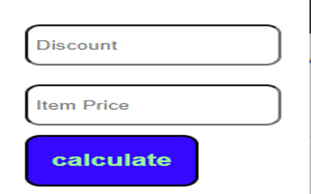 Discount Calc from Chrome web store to be run with OffiDocs Chromium online Discount Calc from Chrome web store to be run with OffiDocs Chromium online
