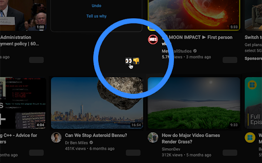 DismissThis For YouTube from Chrome web store to be run with OffiDocs Chromium online DismissThis For YouTube from Chrome web store to be run with OffiDocs Chromium online