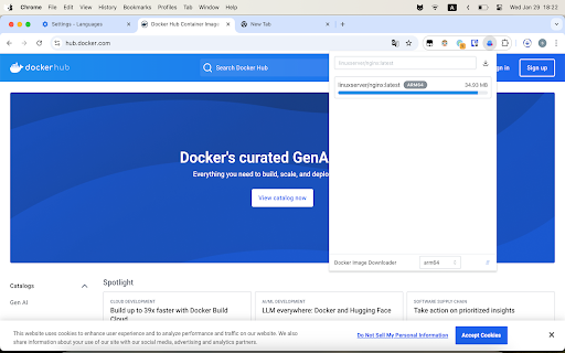 Docker Image Downloader from Chrome web store to be run with OffiDocs Chromium online Docker Image Downloader from Chrome web store to be run with OffiDocs Chromium online