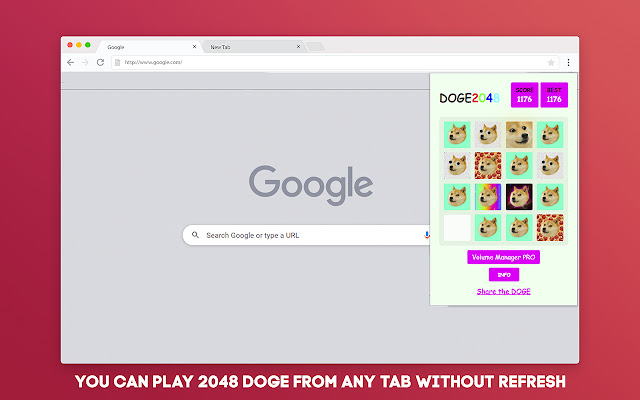 Doge 2048 Game from Chrome web store to be run with OffiDocs Chromium online Doge 2048 Game from Chrome web store to be run with OffiDocs Chromium online