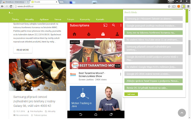 Droidik.cz from Chrome web store to be run with OffiDocs Chromium online Droidik.cz from Chrome web store to be run with OffiDocs Chromium online