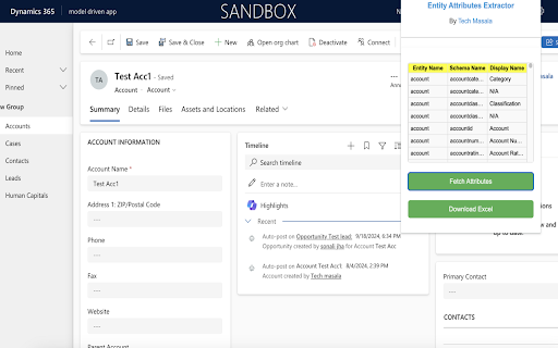 Dynamics CRM Entity Attributes Extractor from Chrome web store to be run with OffiDocs Chromium online Dynamics CRM Entity Attributes Extractor from Chrome web store to be run with OffiDocs Chromium online