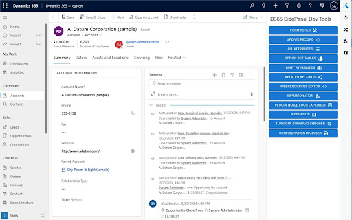 Dynamics SideKick from Chrome web store to be run with OffiDocs Chromium online Dynamics SideKick from Chrome web store to be run with OffiDocs Chromium online