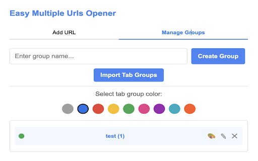 Easy Multiple Urls Opener from Chrome web store to be run with OffiDocs Chromium online Easy Multiple Urls Opener from Chrome web store to be run with OffiDocs Chromium online