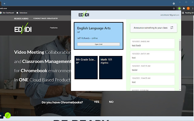 Edvidi Student 2021 for Google Classroom from Chrome web store to be run with OffiDocs Chromium online Edvidi Student 2021 for Google Classroom from Chrome web store to be run with OffiDocs Chromium online