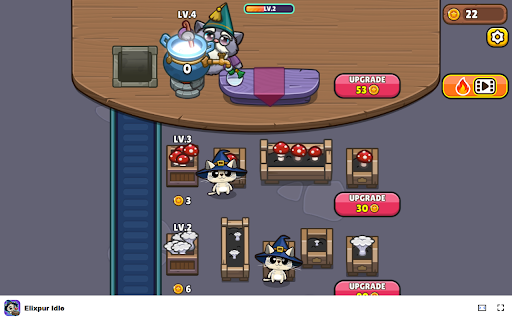 Elixpur Idle Game Join a whimsical world with cat wizards and potions! from Chrome web store to be run with OffiDocs Chromium online Elixpur Idle Game Join a whimsical world with cat wizards and potions! from Chrome web store to be run with OffiDocs Chromium online