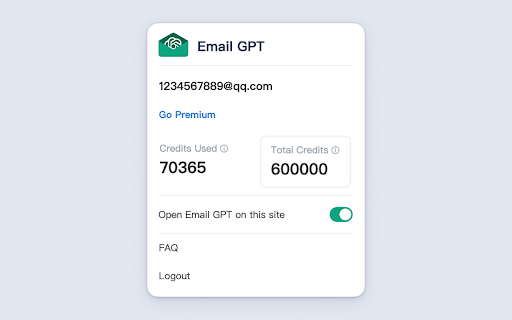 Email GPT from Chrome web store to be run with OffiDocs Chromium online Email GPT from Chrome web store to be run with OffiDocs Chromium online