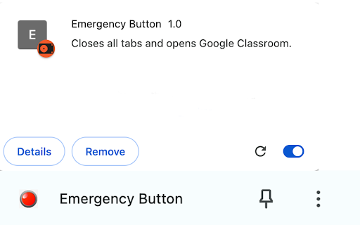 Emergency Button from Chrome web store to be run with OffiDocs Chromium online Emergency Button from Chrome web store to be run with OffiDocs Chromium online