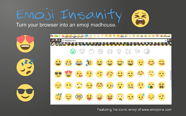 Emoji Insanity from Chrome web store to be run with OffiDocs Chromium online Emoji Insanity from Chrome web store to be run with OffiDocs Chromium online