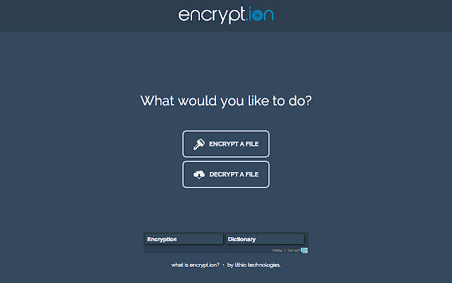 Encrypt.ion Web App from Chrome web store to be run with OffiDocs Chromium online Encrypt.ion Web App from Chrome web store to be run with OffiDocs Chromium online