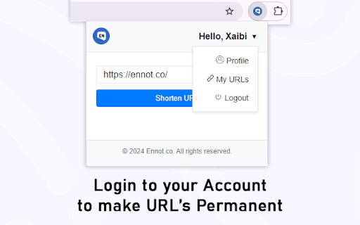 Ennot Short URL from Chrome web store to be run with OffiDocs Chromium online Ennot Short URL from Chrome web store to be run with OffiDocs Chromium online