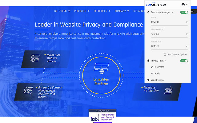 Ensighten Developer Tools from Chrome web store to be run with OffiDocs Chromium online Ensighten Developer Tools from Chrome web store to be run with OffiDocs Chromium online