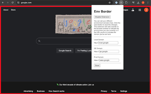 Env Border from Chrome web store to be run with OffiDocs Chromium online Env Border from Chrome web store to be run with OffiDocs Chromium online