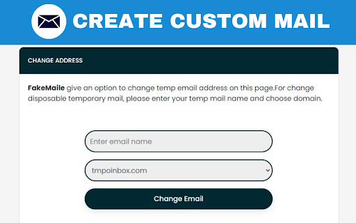 Fake Mail Fake Mail Generator from Chrome web store to be run with OffiDocs Chromium online Fake Mail Fake Mail Generator from Chrome web store to be run with OffiDocs Chromium online